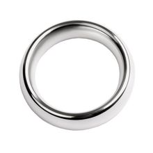 Металлическое эрекционное кольцо размера M Серебристый