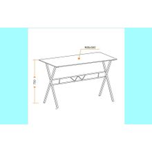 Tetchair Cтол GD-03, transparent