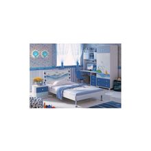 детская комната ДЕЛЬФИН (Наличие матраса: Без матраса, Размер кровати: 120Х190)