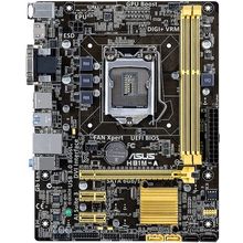 Материнская плата ASUS H81M-A RTL {LGA1150,H81,DDR3,PCI-E,SATAII III,D-Sub,USB,DVI,HDMI,microATX }