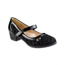 Adagio для девочки черные на каблучке