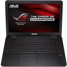 Ноутбук ASUS G551JW, 90NB08B2-M05270, 15.6" (1920x1080), 8192, 2000, Intel Core i5-4200H(2.8), DVD±RW DL, 2048MB NVIDIA GeForce GTX960M, LAN, WiFi, Bluetooth, Win10