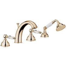 Webert Смеситель Alexandra AL730101065 бронза, на борт ванны