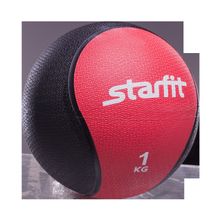STARFIT Медбол PRO GB-702, 1 кг, красный