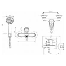 Смеситель для ванны Bravat Eco-D F693158C-B