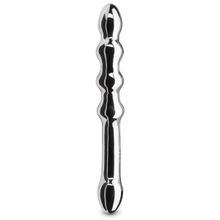 Fifty Shades of Grey Изогнутый стимулятор G-точки Deliciously Deep Steel G-Spot Wand - 25,4 см. (серебристый)