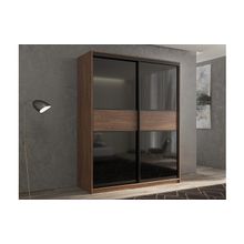 РВ-мебель Шкаф-купе 2-х дверный Кааппи 12 Морское Дерево Винтаж 160х45х230 см