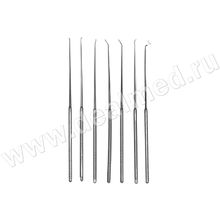 Крючки микрохирургические сосудистые (комплект), ММИЗ, Россия