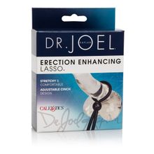 California Exotic Novelties Лассо на пенис из латекса Dr. Joel Kaplan Erection Enhancing Lasso Rings (черный)