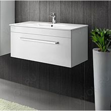 Dreja Тумба с раковиной Aston S 90 белая