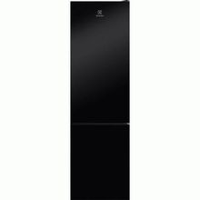 Холодильник Electrolux RNT7ME34K1 дверь из чёрного стекла