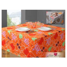 Dolz Скатерть Celeste Orange (150х300 см)
