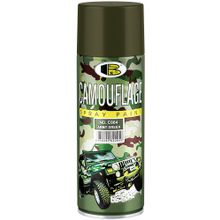 Bosny Camouflage Spray Paint 400 мл армейская зеленая