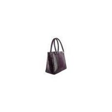 Женская сумка из кожи питона, цвет: фиолетовый глянцевый (BPI-013)