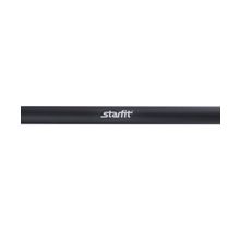 STARFIT Гриф для штанги BB-104 прямой, d=25 мм, 120 см, с неопреновым покрытием