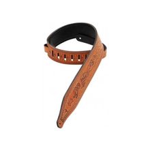 Ремень для акустической и электрогитары LEVY and #39;S M17T03-TAN