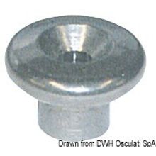 Osculati Tarpaulin button large head AISI 316 12.5 mm, 37.321.17