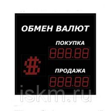 Боковая консоль с переменным символом валюты пятизначное, одностороннее
