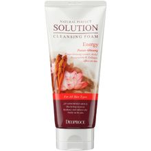 Deoproce Natural Perfect Solution Cleansing Foam Energy 170 мл