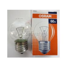 Лампа накаливания Osram Е-27 60W шарик матовый