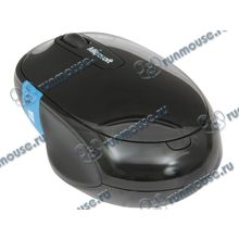 Оптическая мышь Microsoft "Sculpt Comfort Mouse" H3S-00002, беспров., 3кн.+скр., черно-синий (Bluetooth) (ret) [123024]