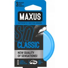 Maxus Классические презервативы в железном кейсе MAXUS Classic - 3 шт.