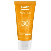 Солнцезащитный крем для лица SPF30 Klapp Immun Sun Face Protection Cream 50мл