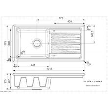 Мойка Reginox RL404CB Black