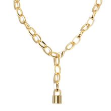 Колье-цепь "Замок" (арт. 78504-10)