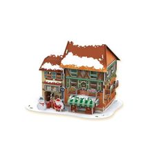 CubicFun Рождественский 3D пазл Cubic Fun P650h домик 4 (с подсветкой) P650h