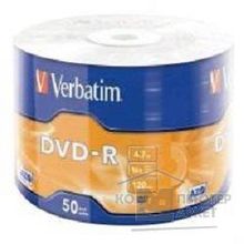 Verbatim Диски DVD-R 4.7Gb, 16-x Data Life 50 шт 43791