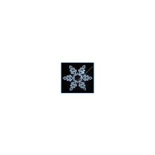 Светодиодное панно новогоднее "Снежинка" - 93х83 см    белая, синяя.