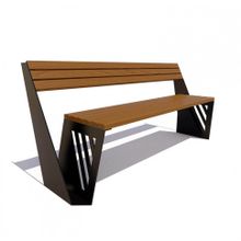 Скамейка уличная «БУЛЬВАР» (1,2м)