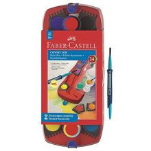 Faber-Castell акварельные Connector с кисточкой 24 шт