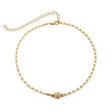 Многослойное колье под золото (арт. 81219-2)