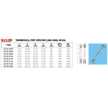 Vinox Талреп из нержавеющей стали вилка вилка Vinox S312P-0100 212 мм 3450 кг