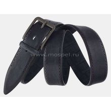 Кожаный ремень AT40-100 синий