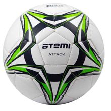 Мяч футбольный Atemi ATTACK LEISURE 5 салатовый