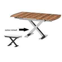 Стол KRIS TROPIC 120 СМ орехчерный