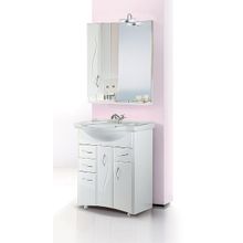 Aqwella Зеркальный шкаф Глория 75