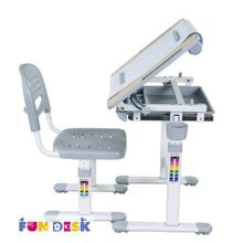 FunDesk Парта и стул Bambino Grey