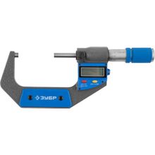 Микрометр ЗУБР "ЭКСПЕРТ" гладкий цифровой, МКЦ 75, диапазон 50-75мм, шаг измерения 0,001мм