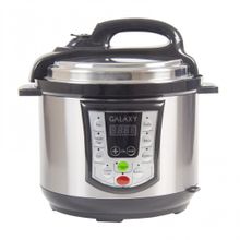 Мультиварка-скороварка Galaxy GL2651 серебристый