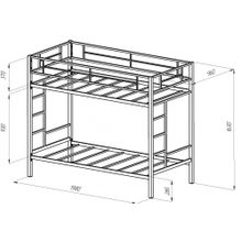 Двухъярусная кровать Севилья