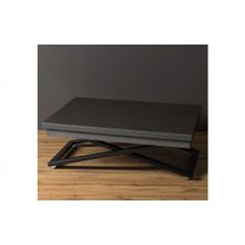 Слайн Стол-трансформер Левмар Cross P03 S53 Антрацит черный