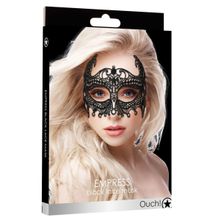 Черная кружевная маска ручной работы Empress Black Lace Mask