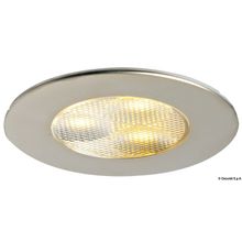 Osculati Atria HD LED satin finished spotlight, 13.447.24