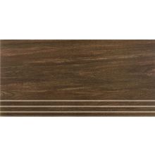 Керамогранит Kerama marazzi Шале SG203400RGR коричневый обрезной ступень 30х60