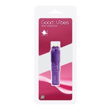 Dream Toys Фиолетовая виброракета GOOD VIBES MINI VIBRATOR (фиолетовый)