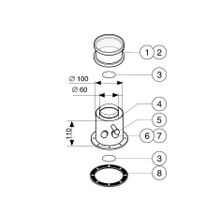 DZ1D Комплект окончаний 60 100 Protherm